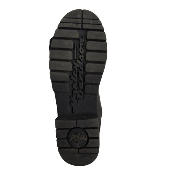 Harley Davidson Boots Zip Up Faux Leather. NICE SZ 7 (big Kid) - Picture 5 of 7